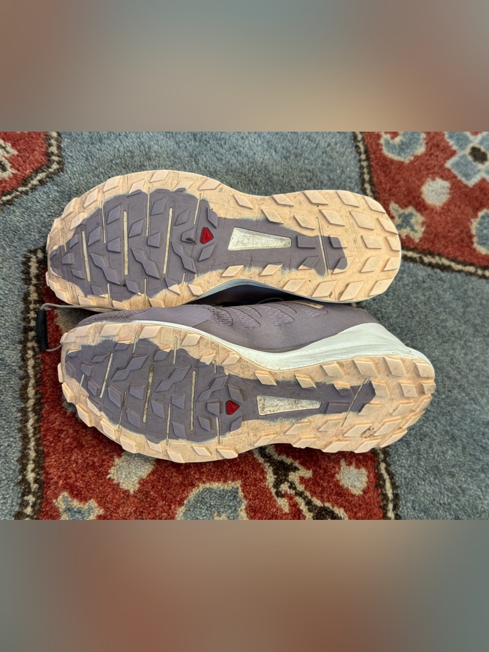 Salomon XT-6 lavender Purple trail running sneakers - Picture 5 of 8